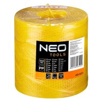 gelbe schnur aus polypropylen 1000 m von neo tools
