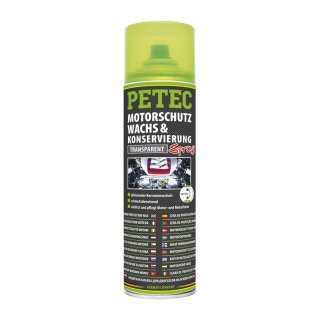 Petec Motorschutzwachs & Konservierung Spray 500 ml