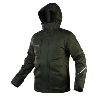 arbeitsjacke in dunkelgrün von neo tools gr s-xxxl