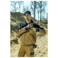 Högert Arbeitsjacke "Edgar ||" in Beige S