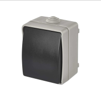Surface mounted bell switch ip54