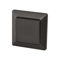 Push button switch for flush ip20 Anthracite
