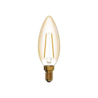 Vintage LED Glühbirne Kerze 2,1 W E14 warmweiß+