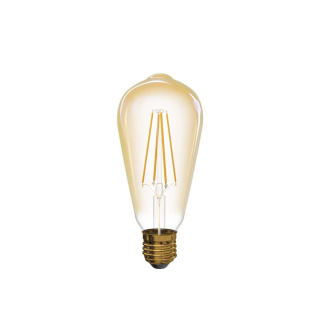 Vintage LED Glühbirne ST64 4W E27 warmweiß+