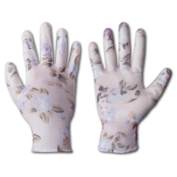 Ladies gloves nitrile in different sizes. Sizes