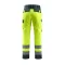 warnschutzhose gelb von hinten