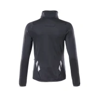 taillierte fleecejacke für damen rücken ansicht