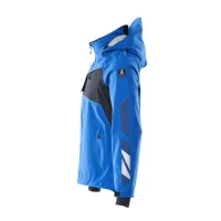 jacke seitlich in blau