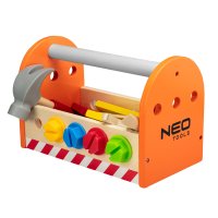 neo tools 22-tlg. werkzeugset aus holz für kinder ansicht des logos