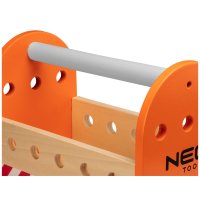 Neo Tools 22-tlg. Werkzeug Set aus Holz für Kinder