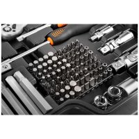 Neo Tools 300-tlg. Werkzeugkoffer 1/2", 3/8" und 1/4"