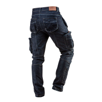 neo tools jeans arbeitshose mit 5 taschen hintere ansicht