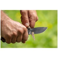 6 in 1 Survival-Messer aus Edelstahl 22 cm - Klappbar