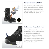 HAIX Feuerwehrstiefel "Missoula 2.0" 111013