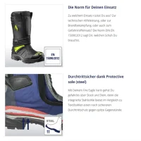 HAIX Schlupf-Feuerwehrstiefel "Fire Eagle Vario" 507506