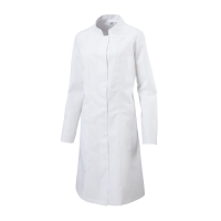 Blouse de laboratoire pour femmes avec 3 poches en blanc...
