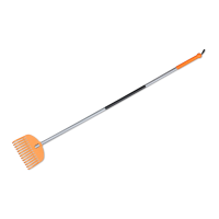 Fan rake "tq" with steel handle 173 cm, 13 tines