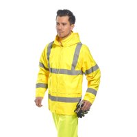 Portwest Warnschutz Regenjacke für Herren H440