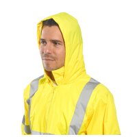 Portwest Warnschutz Regenjacke für Herren H440 Gelb 2XL
