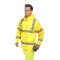 Portwest Warnschutz Regenjacke für Herren H440 Gelb 2XL