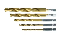 Metallbohrer mit Sechskantschaft 1/4", 5-tlg.