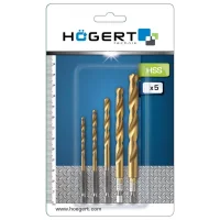 Metallbohrer mit Sechskantschaft 1/4", 5-tlg.