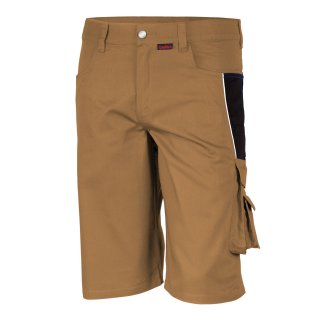 Qualitex Shorts "PRO", Größe: 50, Farbe: khaki/schwarz