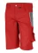 Qualitex Shorts "PRO", Größe: 56, Farbe: rot/grau