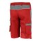 Qualitex Shorts "PRO", Größe: 56, Farbe: rot/grau