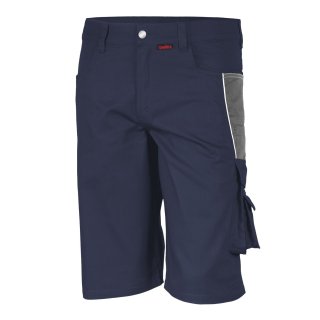 Qualitex Shorts "PRO", Größe: 56, Farbe: marine/grau