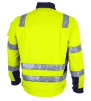 Qualitex Bundjacke "PRO WS", Größe: 44, Farbe: warngelb/marine