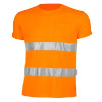 Qualitex T-Shirt "signal", Größe: 3XL, Farbe: warnorange