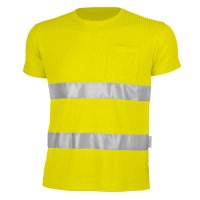 Qualitex T-Shirt "signal", Größe: XL, Farbe: warngelb