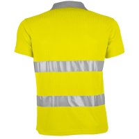 Qualitex Poloshirt "signal", Größe: 3XL, Farbe: warngelb