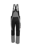 Qualitex  Latzhose X-Serie, Größe: 102, Farbe: grau/schwarz