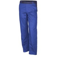 Qualitex  Bundhose basic 2-farbig, Größe: 102, Farbe: kornblau/marine