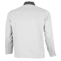 Qualitex  Arbeitsjacke basic 2-farbig, Größe: 42, Farbe: weiß/grau