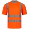 BRIAN UV-Warnschutz-T-Shirt Orange Größe S - XXXXL