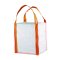 MINI Big-Bag 40 x 40 x 45 cm, 2 Schlaufen weiss oder grün Farbe weiß oder grün
