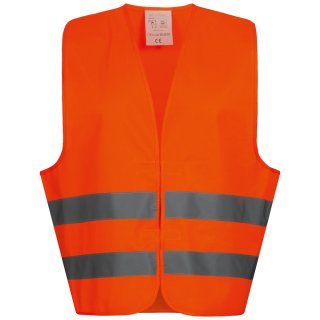 OSKAR Polyester-Warnweste Orange WICA-TEX®, universal