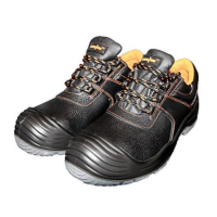 Work shoes s1 src metal free low shoes smooth leather