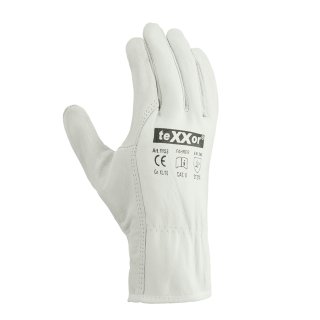 teXXor® Rindnappaleder-Handschuhe FAHRER, Natur