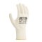 teXXor® Mittelstrick-Handschuhe BAUMWOLLE/NYLON, Weiß/blaue Noppen