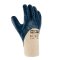 teXXor® Nitril-Handschuhe STRICKBUND, Beige/Blau