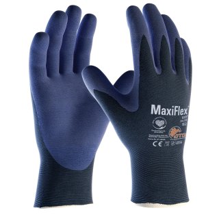 MaxiFlex® Elite™ Nylon-Strickhandschuhe (34-274), Blau/Blau