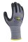 teXXor® Nylon-Strickhandschuhe black touch®, Grau/Schwarz