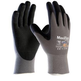 MaxiFlex® Endurance™ AD-APT® Nylon-Strickhandschuhe (42-844), Grau/Schwarz