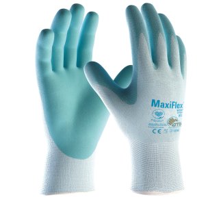 MaxiFlex® Active™ Nylon-Strickhandschuhe (34-824), Hellblau/Hellblau