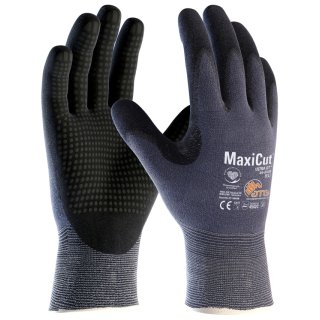 MaxiCut® Ultra DT™ Schnittschutz-Strickhandschuhe (44-3445), Blau/Schwarz