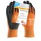MaxiTherm® Polyacryl/Polyester-Strickhandschuhe (30-201 HCT), SB-Verpackung, Orange/Grau